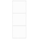 vidaXL fehér edzett üveg és alumínium tolóajtó 76 x 205 cm
