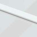 vidaXL fehér edzett üveg és alumínium tolóajtó 102,5 x 205 cm