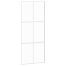 vidaXL fehér edzett üveg és alumínium tolóajtó 90 x 205 cm