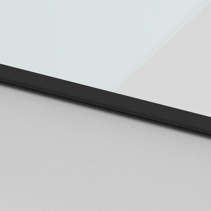 vidaXL fekete edzett üveg és alumínium tolóajtó 76 x 205 cm