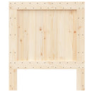 vidaXL tömör fenyőfa fejtámla 80 x 104 cm