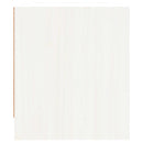 vidaXL 2 db fehér tömör fenyőfa éjjeliszekrény 40 x 31 x 35,5 cm