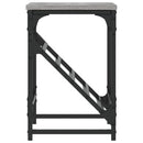 vidaXL szürke sonoma színű szerelt fa cipőtartó 60x30x45 cm