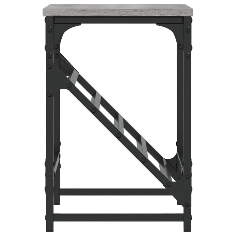 vidaXL szürke sonoma színű szerelt fa cipőtartó 60x30x45 cm