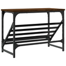 vidaXL barna tölgyszínű szerelt fa cipőtartó 60x30x45 cm