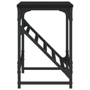 vidaXL fekete szerelt fa cipőtartó 90x30x45 cm