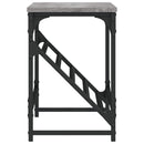 vidaXL szürke sonoma színű szerelt fa cipőtartó 90x30x45 cm