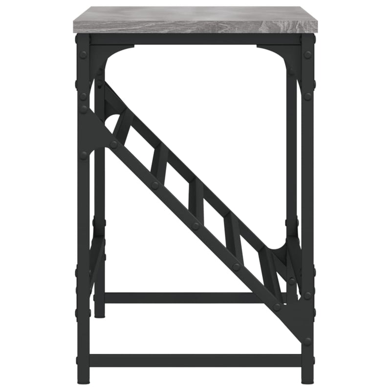 vidaXL szürke sonoma színű szerelt fa cipőtartó 90x30x45 cm