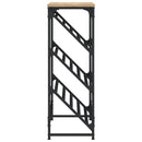 vidaXL sonoma tölgy színű szerelt fa cipőtartó 90x30x85 cm
