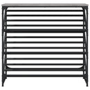 vidaXL szürke sonoma színű szerelt fa cipőtartó 90x30x85 cm