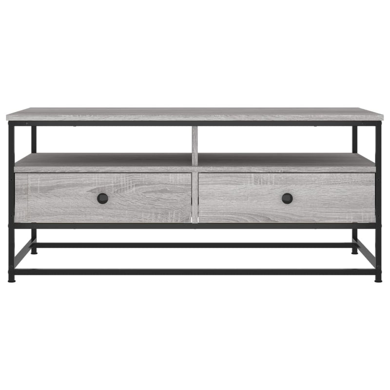 vidaXL szürke sonoma színű szerelt fa dohányzóasztal 100 x 51 x 45 cm