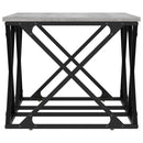 vidaXL szürke sonoma színű szerelt fa dohányzóasztal 100 x 49 x 40 cm