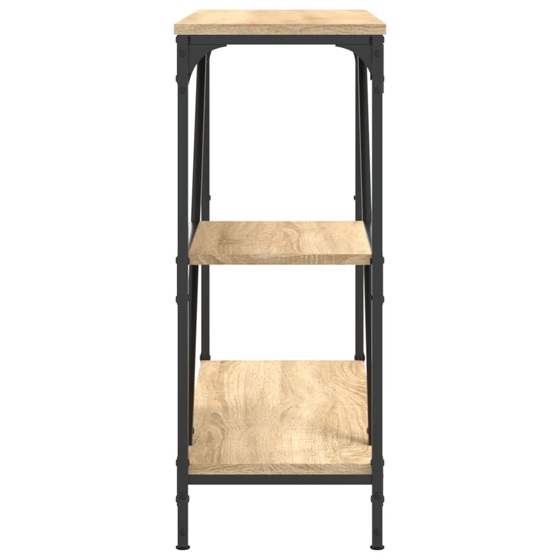 vidaXL sonoma tölgy színű szerelt fa dohányzóasztal 88,5x30x75 cm