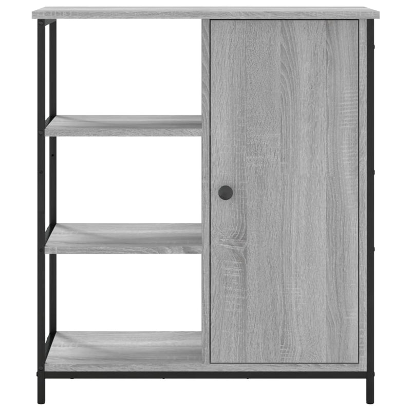 vidaXL szürke sonoma színű szerelt fa tálalószekrény 70 x 30 x 80 cm