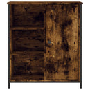 vidaXL füstös tölgy színű szerelt fa tálalószekrény 70 x 30 x 80 cm