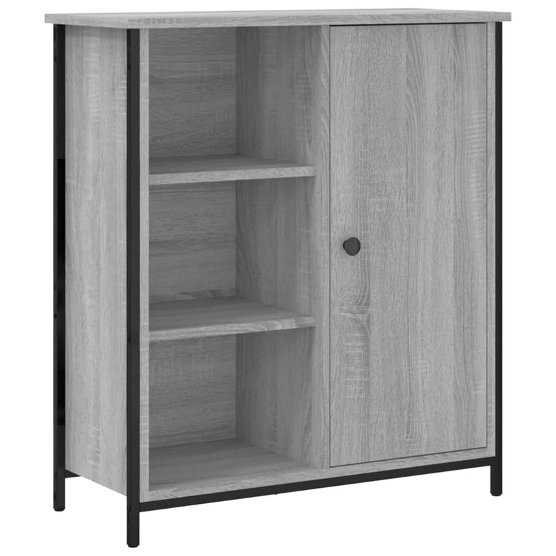 vidaXL szürke sonoma színű szerelt fa tálalószekrény 70 x 30 x 80 cm