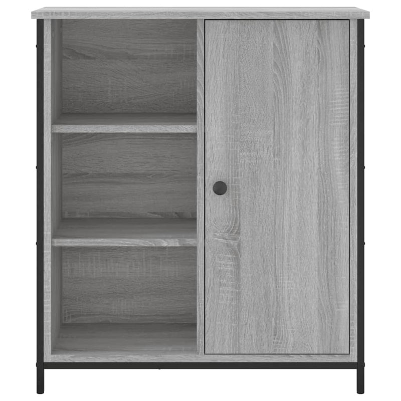 vidaXL szürke sonoma színű szerelt fa tálalószekrény 70 x 30 x 80 cm