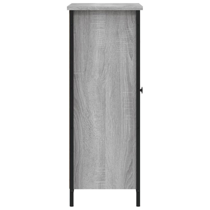 vidaXL szürke sonoma színű szerelt fa tálalószekrény 70 x 30 x 80 cm