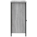 vidaXL szürke sonoma színű szerelt fa tálalószekrény 100 x 35 x 75 cm