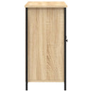 vidaXL sonoma tölgy színű szerelt fa tálalószekrény 100 x 35 x 70 cm