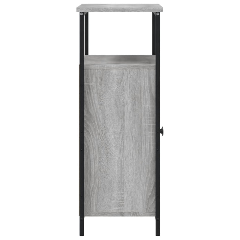 vidaXL szürke sonoma színű szerelt fa tálalószekrény 70 x 30 x 80 cm