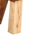 vidaXL barna valódi bőr tornapad 110 cm