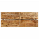 vidaXL tömör mangófa és vas bárasztal 180 x 70 x 107 cm