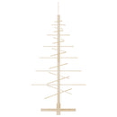 vidaXL tömör fenyő karácsonyfa dekorációnak 125 cm