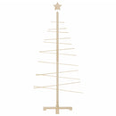 vidaXL tömör fenyő karácsonyfa dekorációnak 150 cm