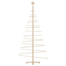 vidaXL tömör fenyő karácsonyfa dekorációnak 180 cm