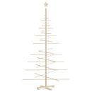 vidaXL tömör fenyő karácsonyfa dekorációnak 180 cm