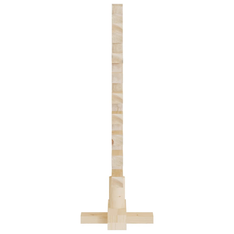 vidaXL tömör fenyő karácsonyfa dekorációnak 60 cm