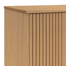 vidaXL OLDEN barna tömör fenyőfa gardrób 76,5 x 53 x 172 cm