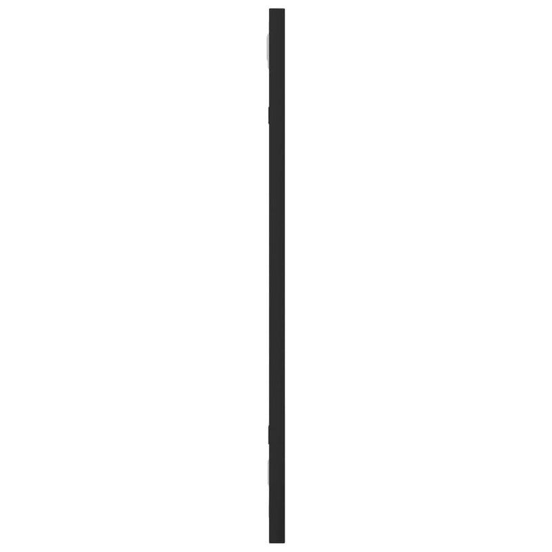 vidaXL fekete téglalap alakú vas fali tükör 20 x 50 cm