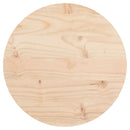 vidaXL tömör fenyőfa kerek asztallap Ø30 x 3 cm