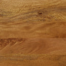 vidaXL tömör mangófa és vas pad 160 x 40 x 45 cm