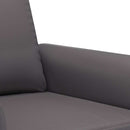 vidaXL szürke műbőr kanapészék 60 cm