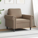 vidaXL kávészínű műbőr kanapéfotel 60 cm