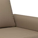 vidaXL kávészínű műbőr kanapéfotel 60 cm