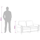 vidaXL kétszemélyes rózsaszín bársony kanapé 120 cm