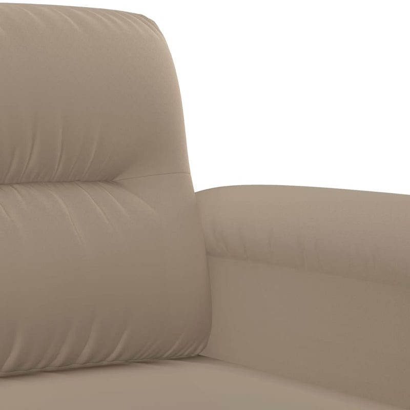 vidaXL tópszínű mikroszálas szövet kanapéfotel 60 cm