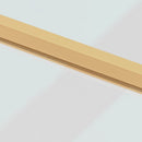 vidaXL arany edzett üveg és alumínium vékony beltéri ajtó 83x201,5 cm