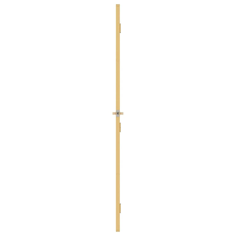 vidaXL arany edzett üveg és alumínium vékony beltéri ajtó 83x201,5 cm