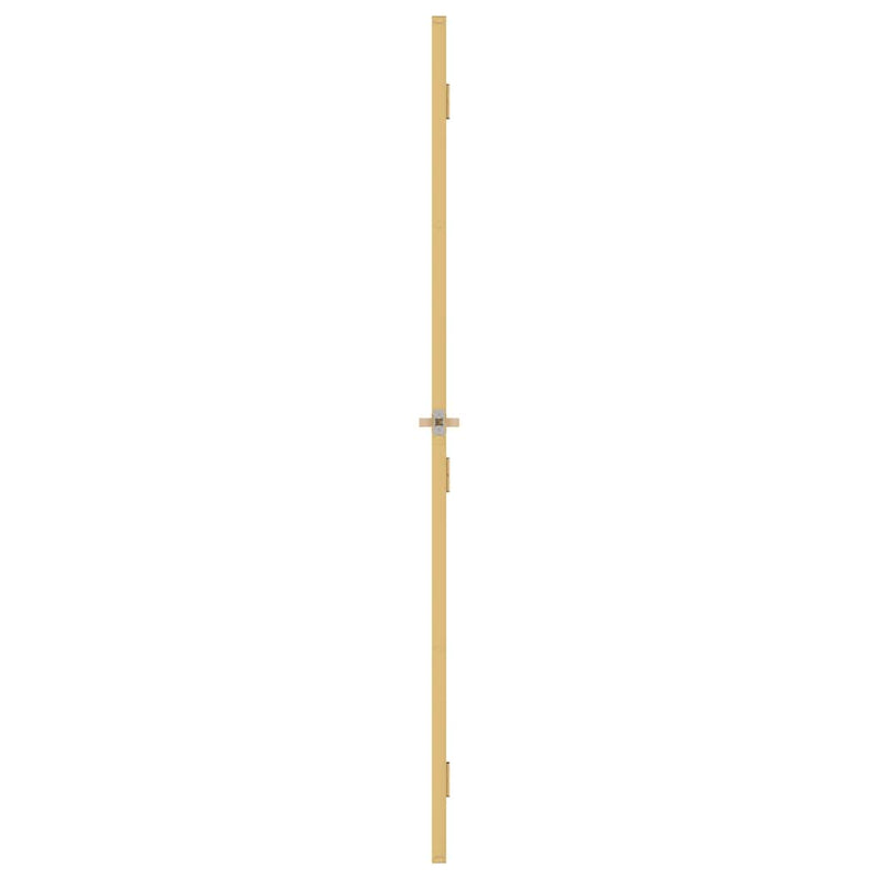 vidaXL arany edzett üveg és alumínium vékony beltéri ajtó 76x201,5 cm