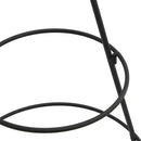 vidaXL | Fém karácsonyfa | állvánnyal 60 cm Porszórt Acél