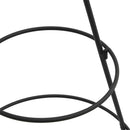 vidaXL | Fém karácsonyfa | állvánnyal 60 cm Porszórt Acél