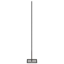 vidaXL fekete fém karácsonyfa dekorációhoz 90 cm