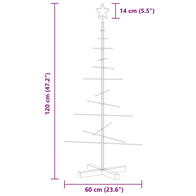 vidaXL fekete fém karácsonyfa alap dekorációhoz 120 cm