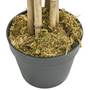 vidaXL zöld mű bambusz fa 1288 levéllel 180 cm