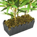 vidaXL zöld mű bambuszfa 500 levéllel 80 cm